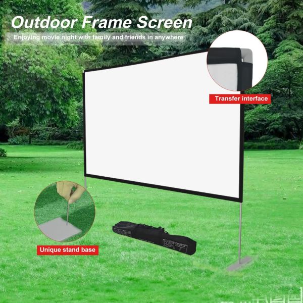 100 Inch Projector Screen - Brand New In Unopened Box - Pick up in Johnson City